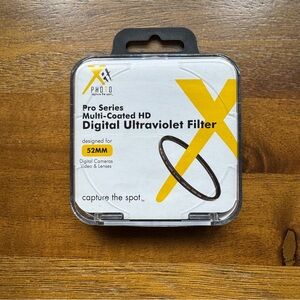 NEW Xit 52mm Pro Series Multi-Coated HD Digital Ultraviolet Filter